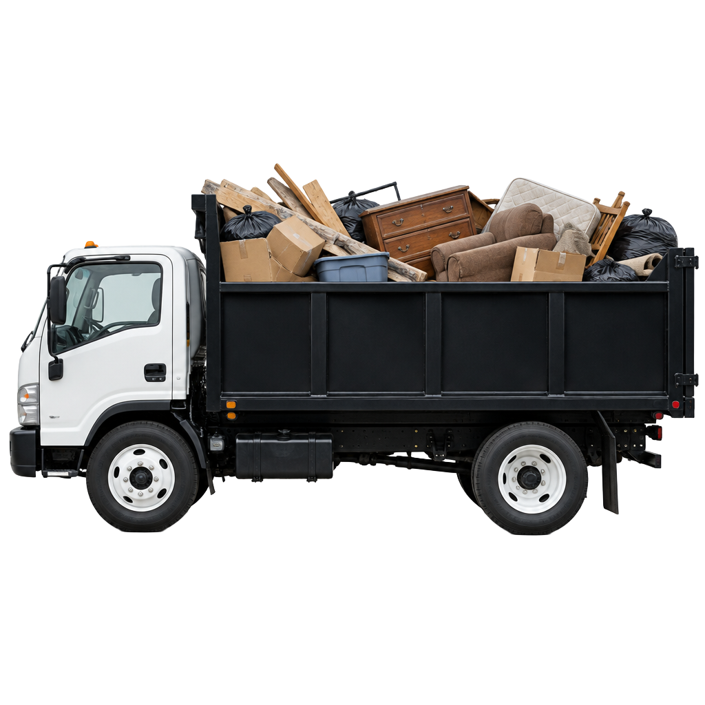 3/4 Truck Load of junk in a removal truck