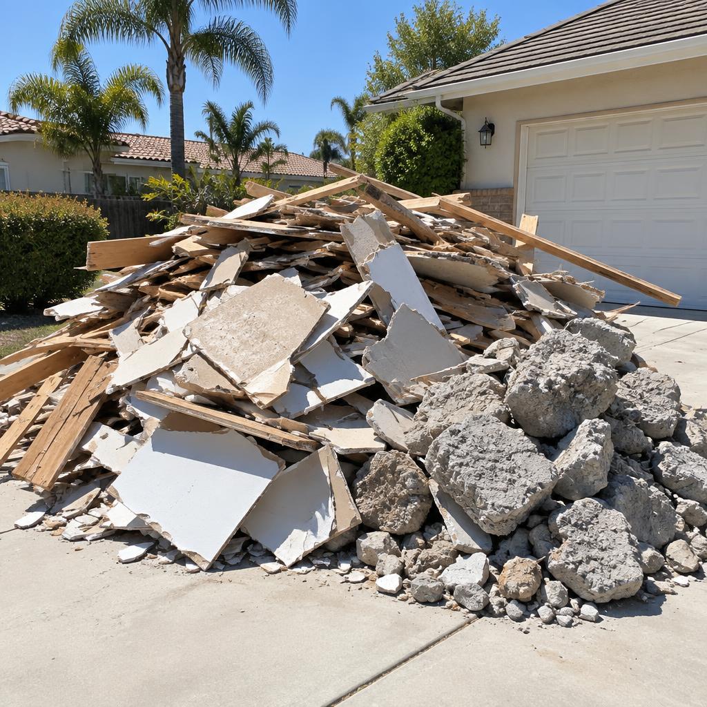 Construction Debris Removal in Newhall, CA