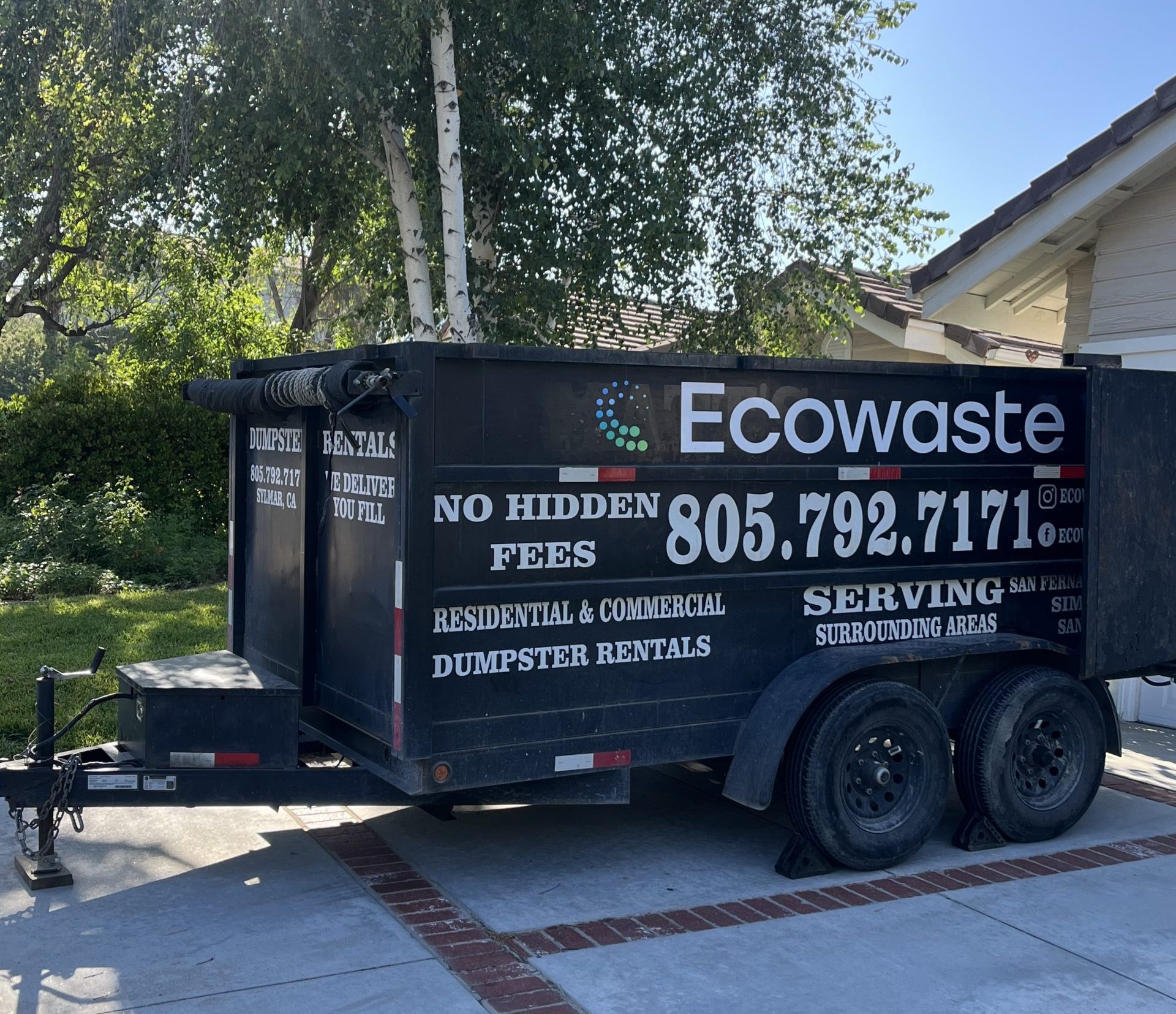 Junk Removal Santa Clarita Dumpster Rental Job June 2025 Junk Removal Santa Clarita Dumpster Rental Job June 2025