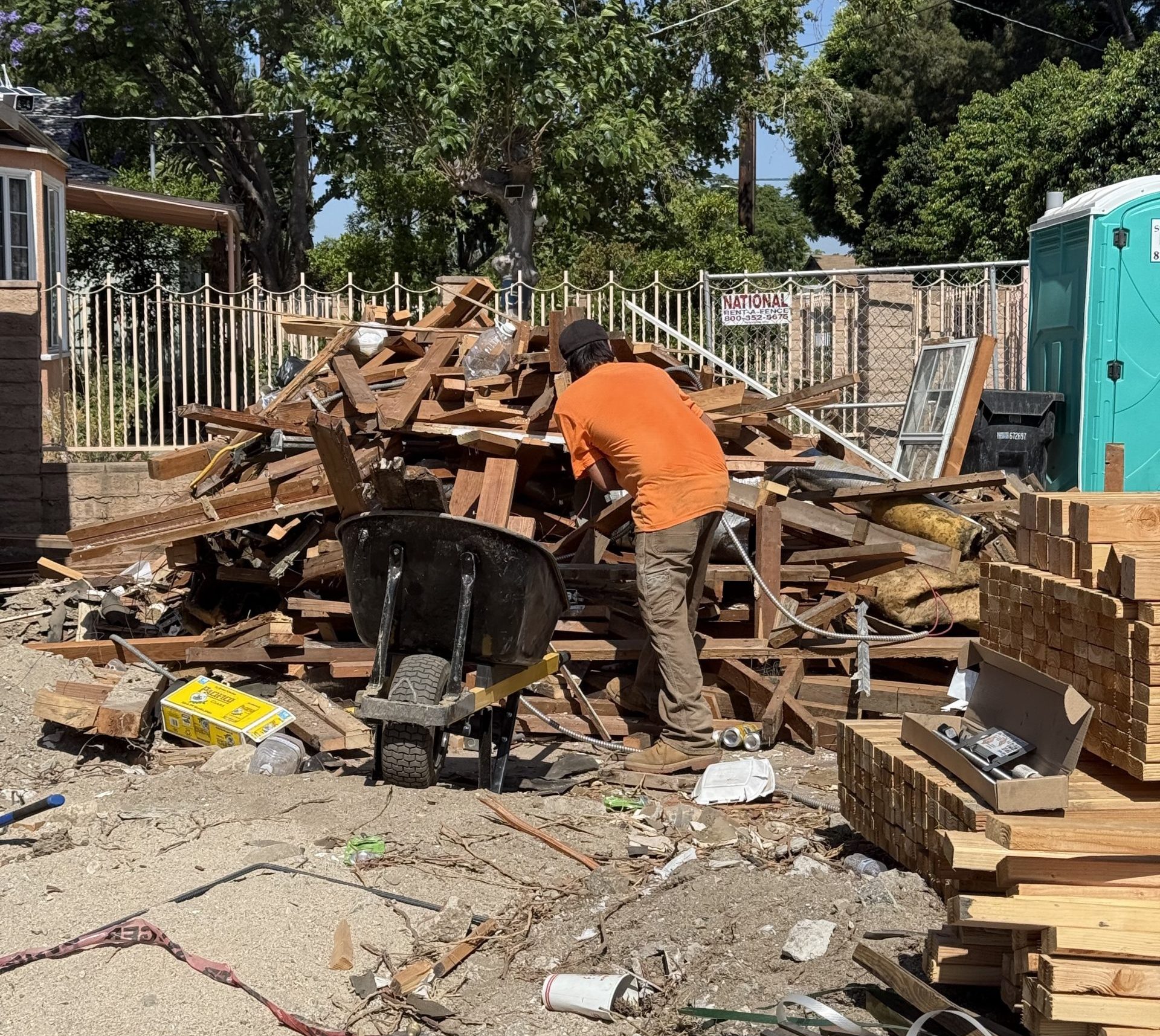 Junk Removal Job Commercial Los Angeles