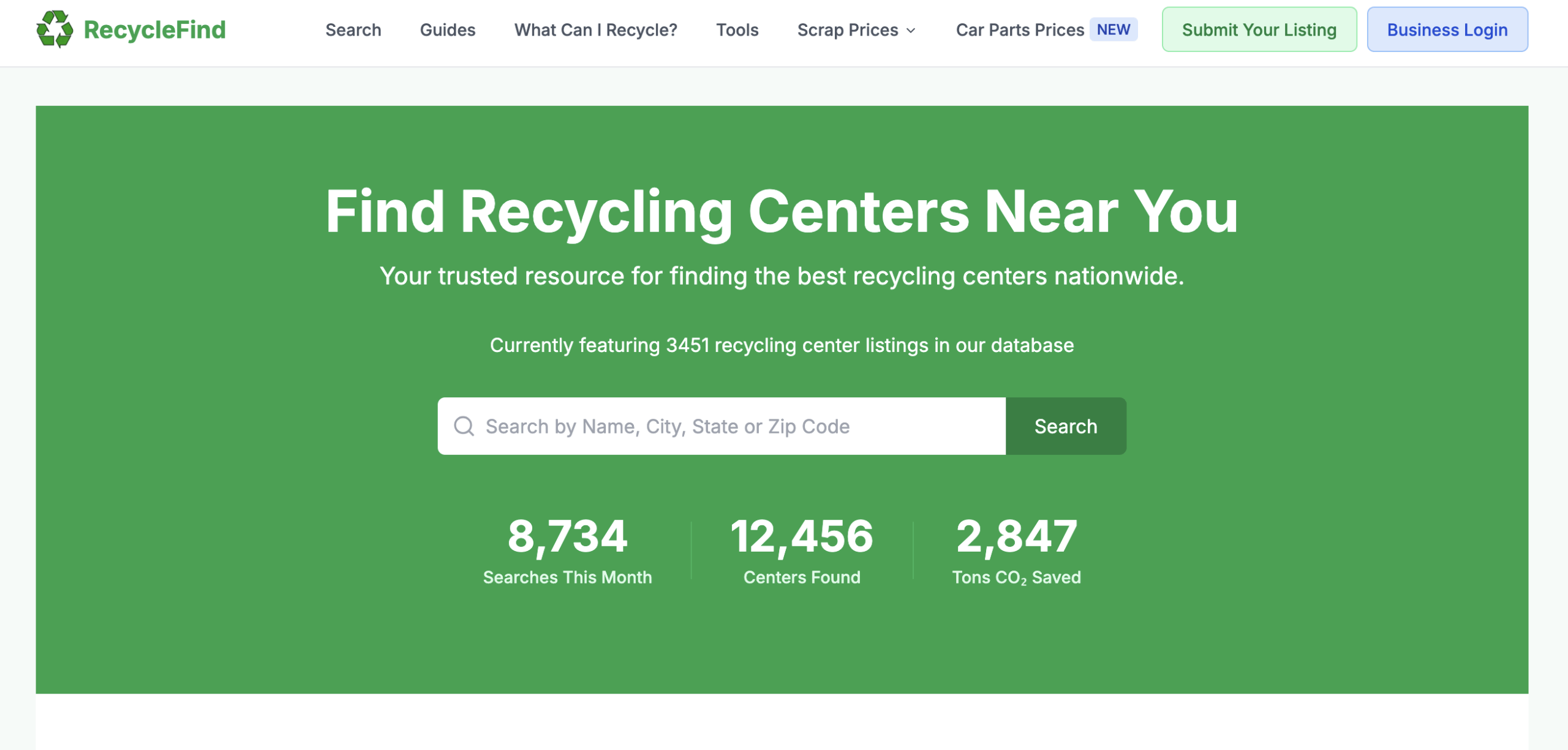 Recyclefind Ecowaste Junk Removal Listing