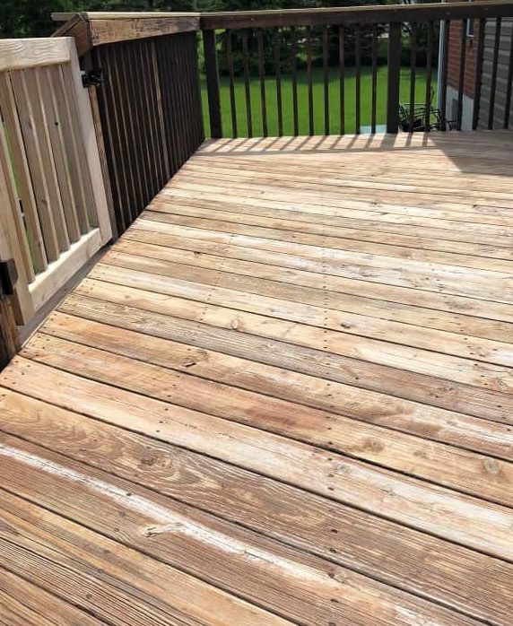 Deck demolition_junk removal