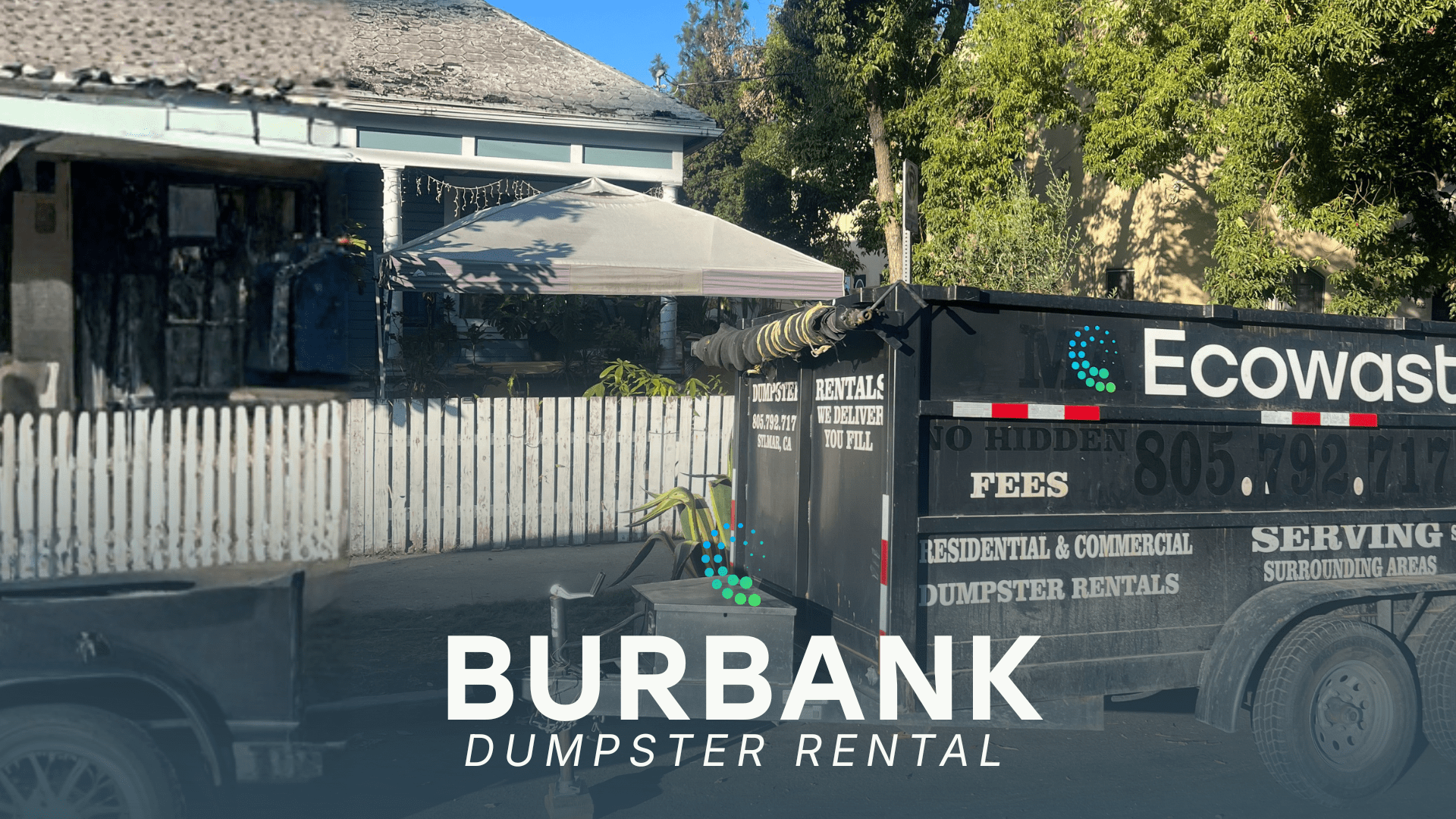 Burbank Dumpster Rental_Ecowaste Junk Removal