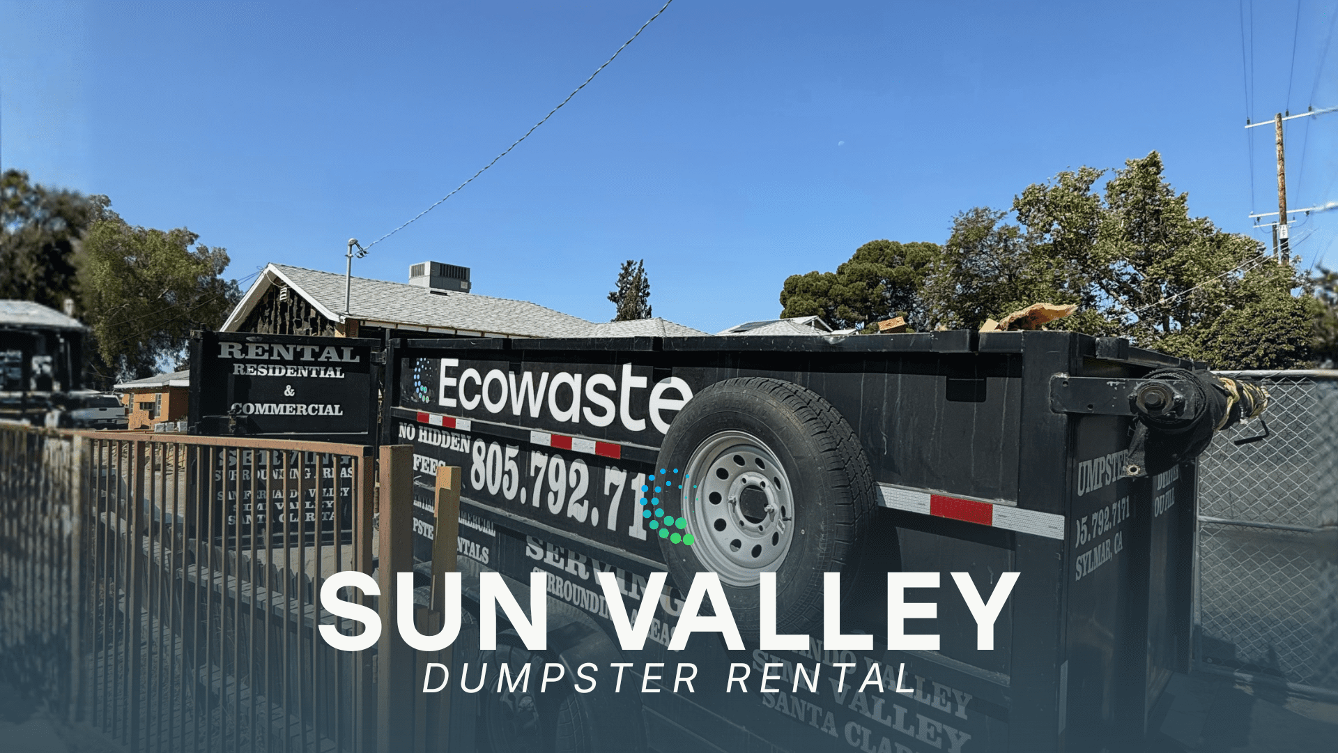 Sun Valley Dumpster Rental_Ecowaste Junk Removal
