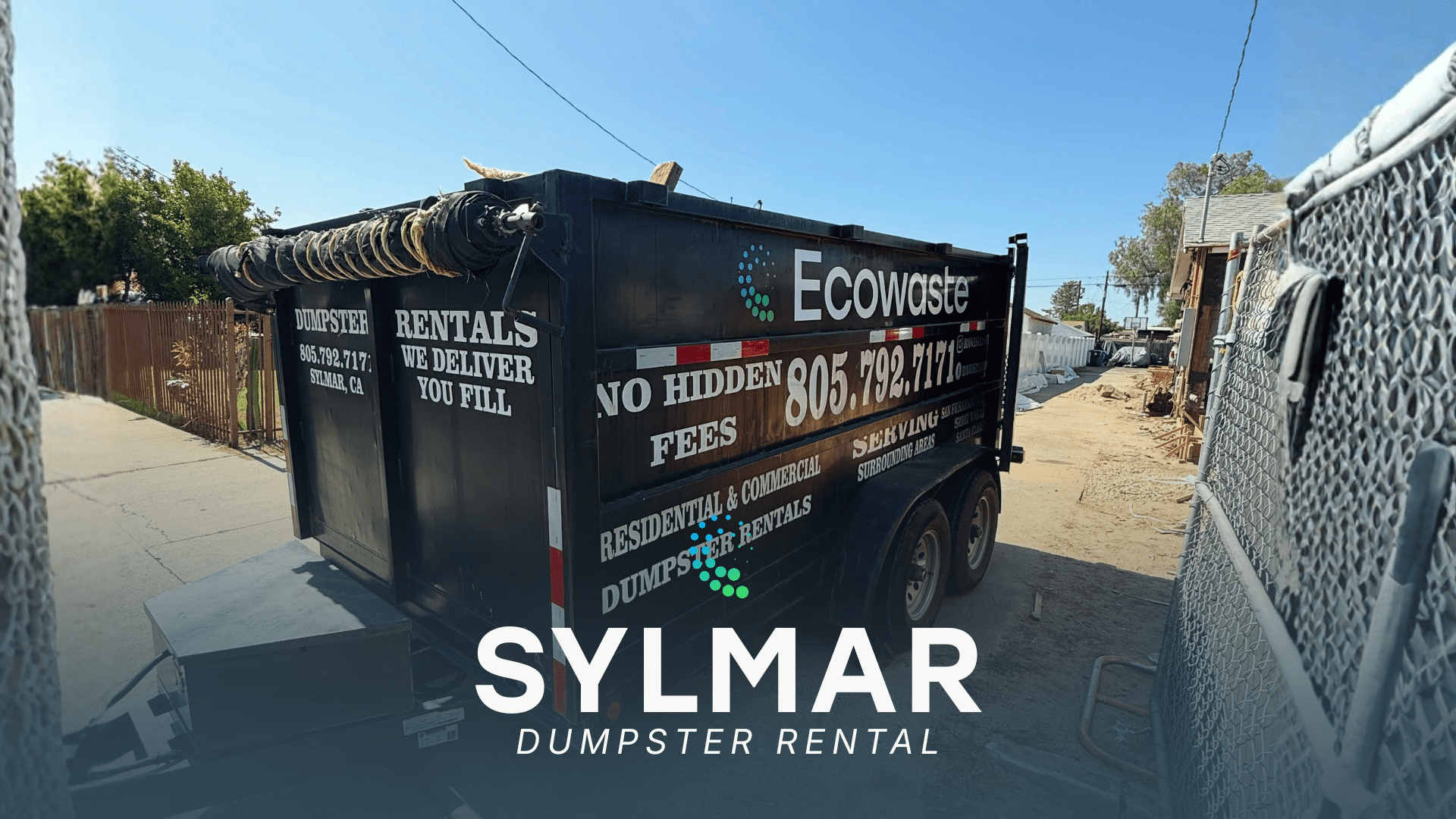 Sylmar Dumpster Rental_Ecowaste Junk Removal